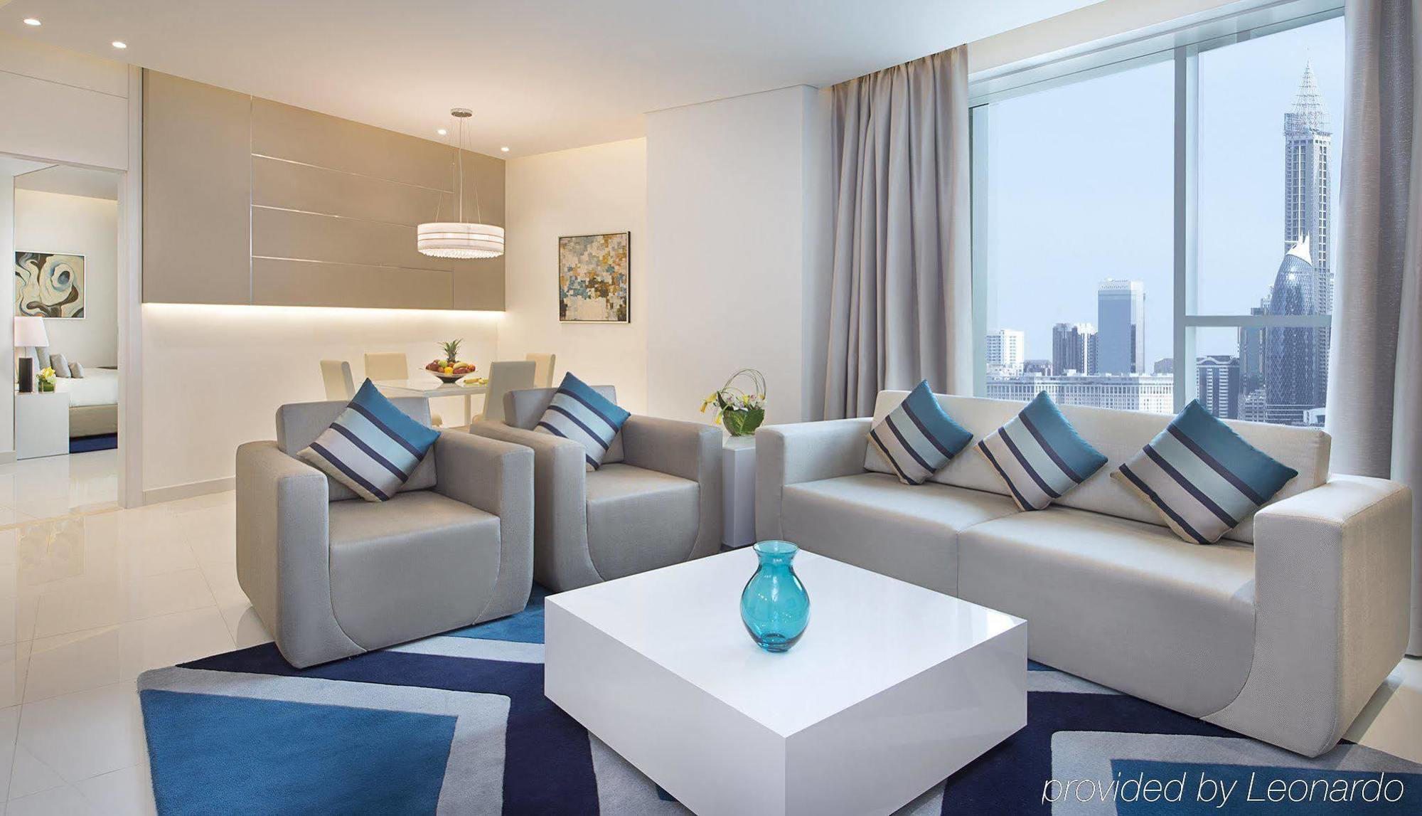 Damac Maison The Vogue Dubai Exterior photo A living room